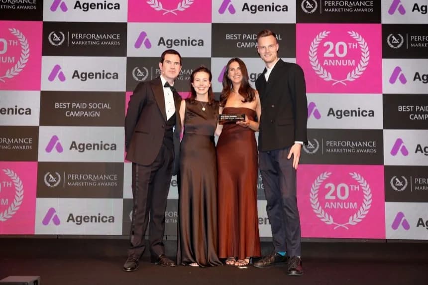 Tomas presented the Best Paid Social Campaign award at the 20th Performance Marketing Awards.